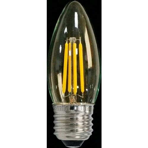 C35 E27 LED Edison Bulb 220V Vintage Led Filament Warm White Bulb