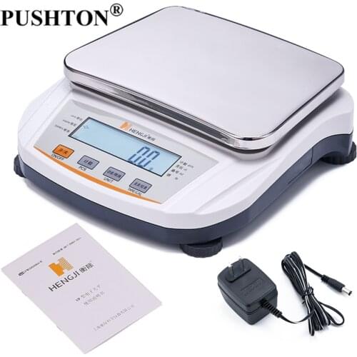 YP-D 0.1g LED Display 200-5000g Digital Electronic Balance Lab Jewelry Kitchen Weighing Scale 100-240V