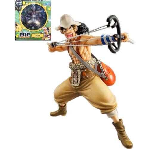 One Piece Anime Figures POP Fidget Toys 2 Years Later Usopp Figurine PVC Action Figures Kids Dolls Collections Model Boys Gifts
