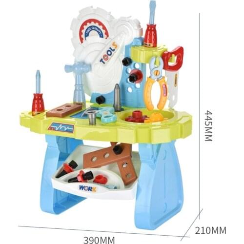 Play House Toys DIY Pretend Play Toy Simulation Repair Tool Box Suitcase Screwdriver Disassembly Educational Toy For Children
