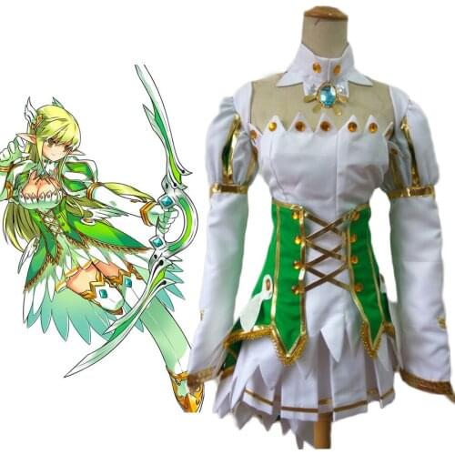 ELSWORD Grand Archer Dress Costume Tailor Made Sexy Costumes for Halloween