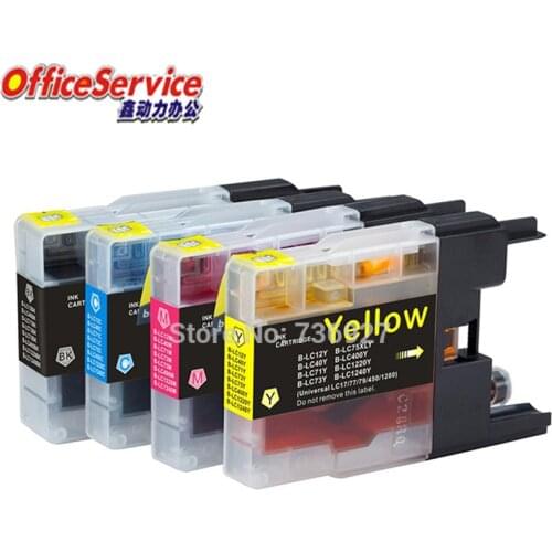 LC12 LC40 LC77 LC73 LC79 LC1220 LC1240 Compatible Ink Cartridge For Brother MFC-J6910DW J825N J955DN J432W J430W J280W printer