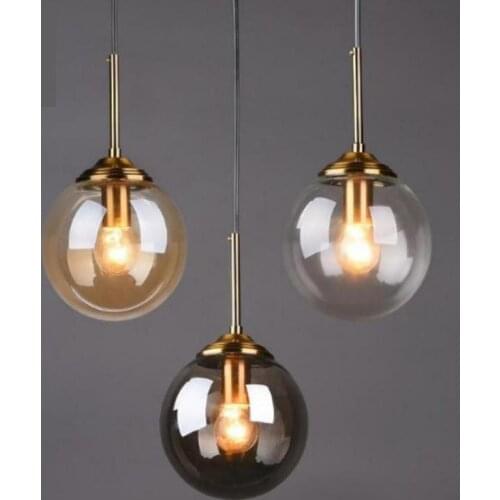 Restaurant Chandelier Simple Modern Luxury Creative Glass Chandeliers Corridor Nordic Lamps Kitchen Lights Hanging