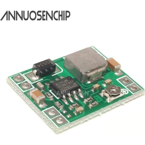 MP1584 2pcs Mini DC-DC Step Down Power Supply Module 3A 4.5-28V To 0.8-20V Adjustable Buck Converter for Arduino Replace LM2596