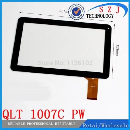 New 10.1'' inch Capacitve Touch Screen Panel QLT 1007C -- PW for Allwinner A20 Cortex A8 Digitizer Replacement Free shipping