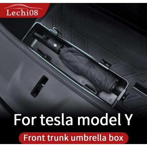 Front trunk storage box for Tesla Model y 2021 model y tesla Accessories 1pcs