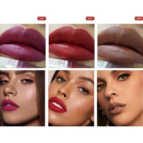 Maquiagem Lipstick Non Stick Cup And Not Fade Cat Claw Velvet Matte Waterproof Keep 24 Hours For Women Lip Glaze Cosmetics