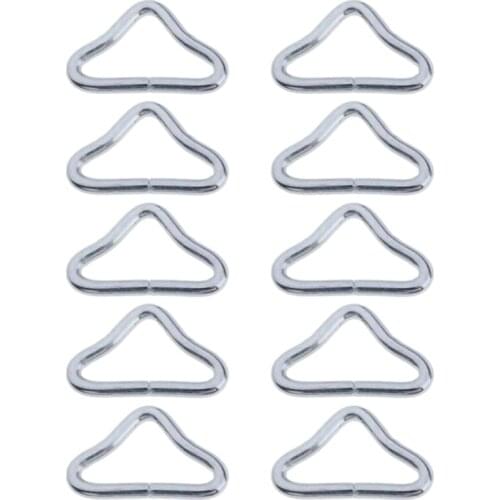 Triangle Steel Rings Buckle Loop V-rings Straps Trampoline Mat Parts Replacement