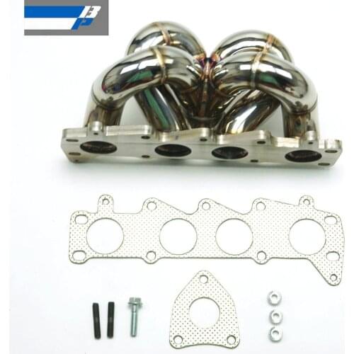 BPRACING 3mm thick Stainless Steel Tubular Manifold For 2012 - 2015 VoIvo S60 1.6T T4