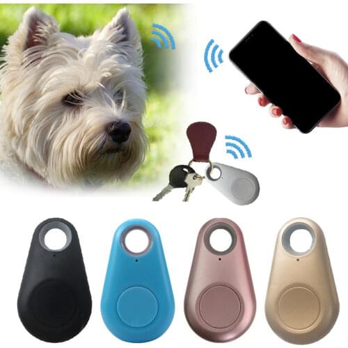 Pets Smart Mini GPS Tracker Anti-Lost Bluetooth Tracer for Pet Dog Cat Keys Wallet Bag Kids Trackers Finder Equipment