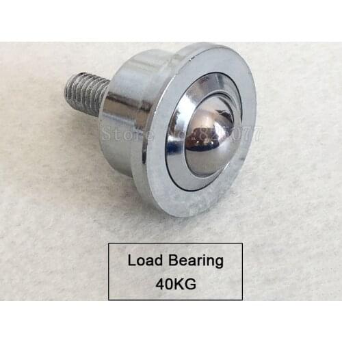 10PCS Heavy duty universal ball bearing cattle eye ball belt with m8 screw cattle eyeball ball Load Bearing 40KG JF1361