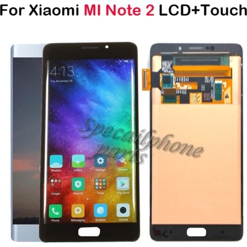 AMOLED 5.7" For Xiaomi Mi Note2 LCD For Xiaomi Mi Note 2 Special Edition Mi Note 2 LCD Display Touch Screen Digitizer Assembly
