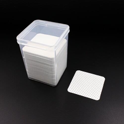 200Pcs/Set Non-woven UV Gel Polish Fabric Nail lint free Wipes Napkins Nail Art Nail Remover Wipes For Remove Nails Pads Paper