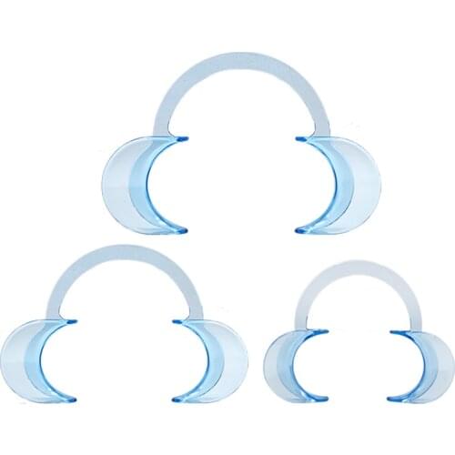 3 PCS/Set Dental Tool Dental Intraoral Mouth Expanders C-Shape 3 Sizes Cheek lip Retractor Mouth Opener Dental Teeth Whitening