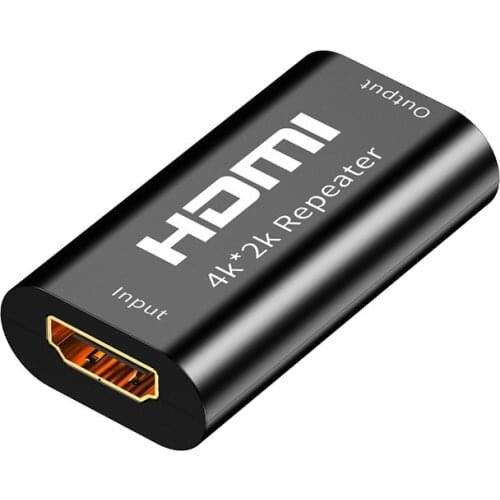 40M 130FT 4K 2K HDMI-compatible Cable Signal Repeater Extender Amplifier Booster Joiner Adapter