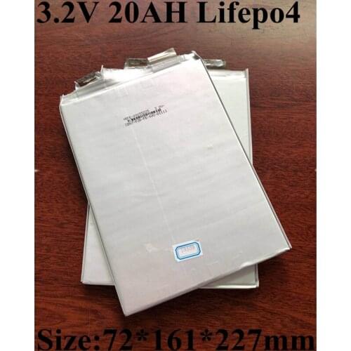 12pcs Brand Lifepo4 Battery Cell 20ah 3.2v 20ah Battery 100A for Electric Bike Battery Lifepo4 36v 20ah Diy Pack Ev Motor