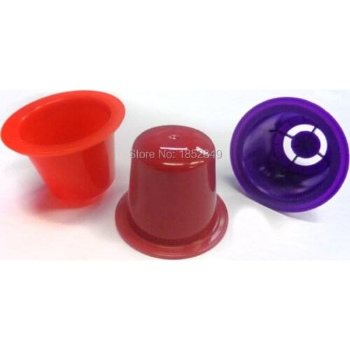 Free Shipping Refillable Capsules Pod, Reusable capsules Pod, For Nespresso, 100 pcs,1 pc =3 pod