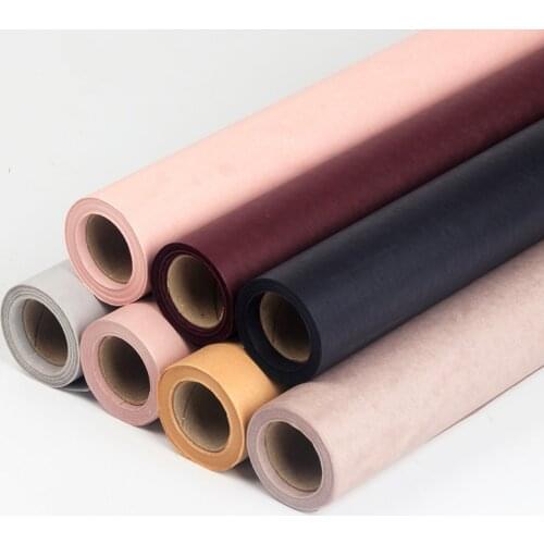 Fresh 60cm x 15 Yard Flower Bouquet Wrapping Paper Roll Florist Supplies Matt Kraft Wrapping Paper