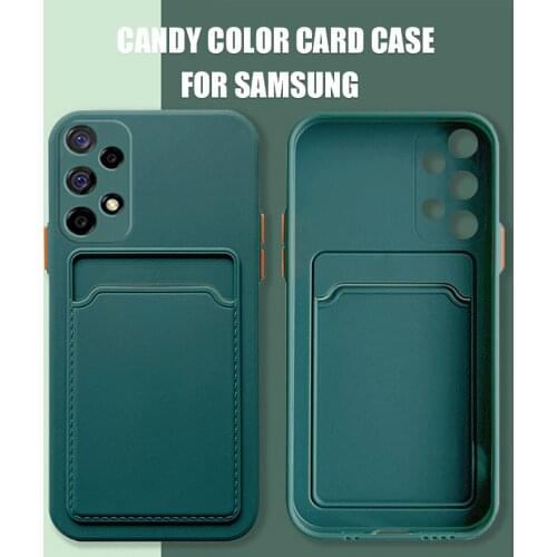 For Samsung S21 Case Luxury Card Holder Wallet Phone Case For Samsung S20 Ultra S10 Plus Note 20 Ultra A70 A72 Soft TPU Cover