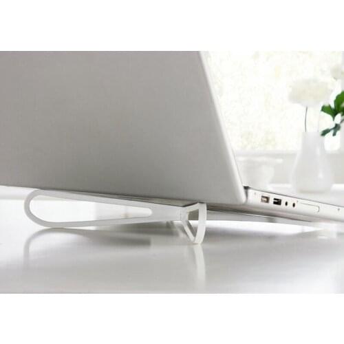 Etmakit Portable Laptop Cooling Bracket Notebook Adjustable Cross Cooler Pad Stand for Work Travel NK-Shopping