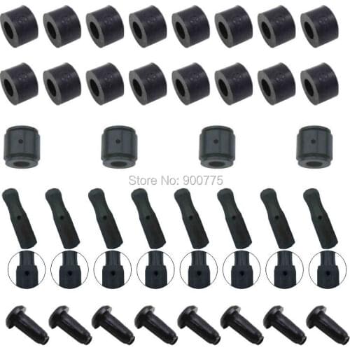 JIUXING Professional 55" Soccer Table parts 16 Bumper+8 End caps+4 Stop rings+8 Handles