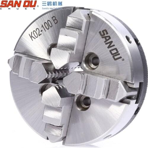 K02-100B Mini 4-Jaw Chuck/100mm self-centering Chuck/mini Lathe chuck