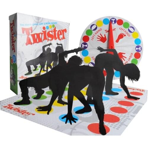 Classic Funny Family Moves Board Body Twisting Game Outdoor Fun Sports Multiplayer Parent-Child Interactive Game Toy