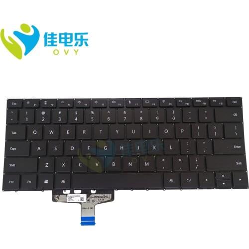 OVY US Replacement Keyboards for Huawei MagicBook VLR W09 VLR-W19 VLR-W09 VIT-W50 English black notebook keyboard 9Z.NEWBH.001
