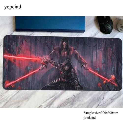 Star wars mousepad gaming mouse pad Boy Gift pc computer gamer accessories large mat Natural Rubber laptop desk protector pads