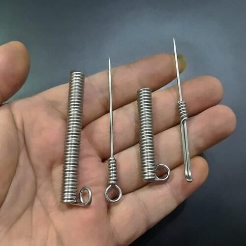 Handmade Creative Toothpick+Ear Cleaner 304 Stainless steel Gift Multi toothpick Steel needle fruit stick