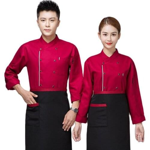 Chef Jackets Waitress Uniform Coat Chef Redecillas Chef Chef Shirt Restaurant Uniforms Shirts