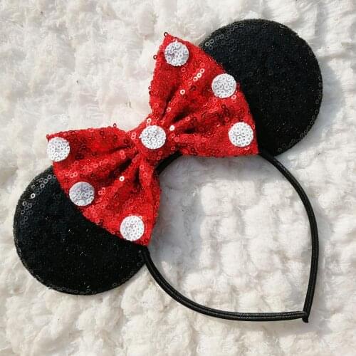 2020 New Rose Gold Fork Bow Mouse Ears Mermaid Snow Hair DIY Headband For Girl Festival Party Hairband Witch Hair Accessories