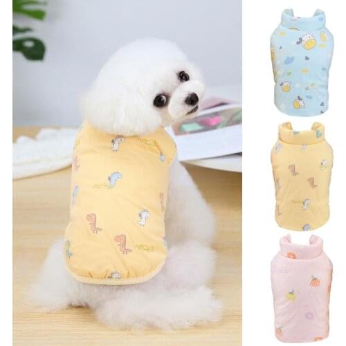 Non-sticky Hair Casual Dog Two-legged Sleeveless Jacket Pet Clothes