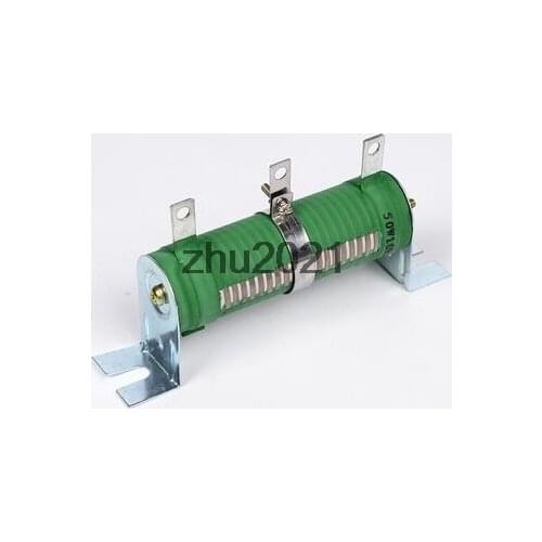 50W 5R/10R/20R/30R/50R/100R/150R/200R/500R/1KR Wire Wound Tubular Resistor Tube-Type Variable +/-5% Tolerance