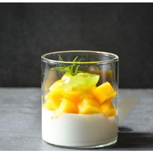 Transparent Glass Mug Safe Durable for Tea Juice Drinking Cups Milk Coffee Mug Wine Glass Drink Cup Glass Drinkware