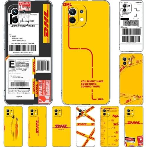 Clear Case for Xiaomi Mi Poco X3 NFC M3 11 10T Lite Phone Soft Cover Note 10 Pro 9T Transparent Celular Capa DHL Express Fashion