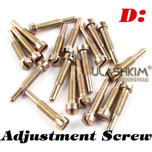 Motorcycle carburetor repair Adjustment Screws GY6 50 125 150 Majesty YP250 YZ16 CB125 CBF150 EN125 CG125 CG150 CG200 XV250 JOG