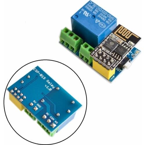ESP8266 5V WiFi relay module Things smart home remote control switch phone APP ESP-01S relay module