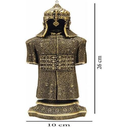 Luxury Trinket Armor Mini Garden and Table Decor Prayer Ottoman Empire Sculpture Islamic Trinket Religious Gift Ornaments