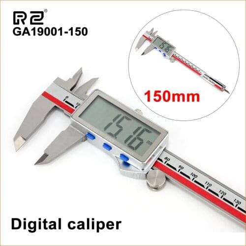 RZ Vernier Caliper Digital Vernier Caliper Stainless Steel Electronic Handheld Vernier Caliper Measuring Tools Professional