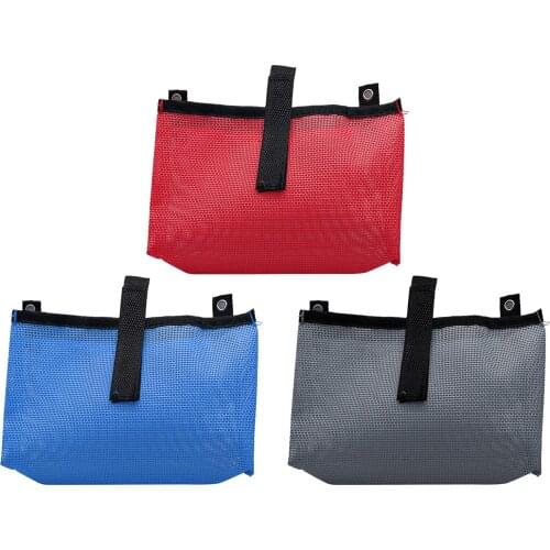 Kayak Canoe Storage Bag Mesh Pouch Durable Tackle Box Bottle Organizer Gear Holder Beer Storage Dinghy Fishing Camping Accs