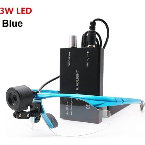 High Quality 3/5W LED Medical Headlight Headlamp Dental Sugical ENT Headlamp with Glasses