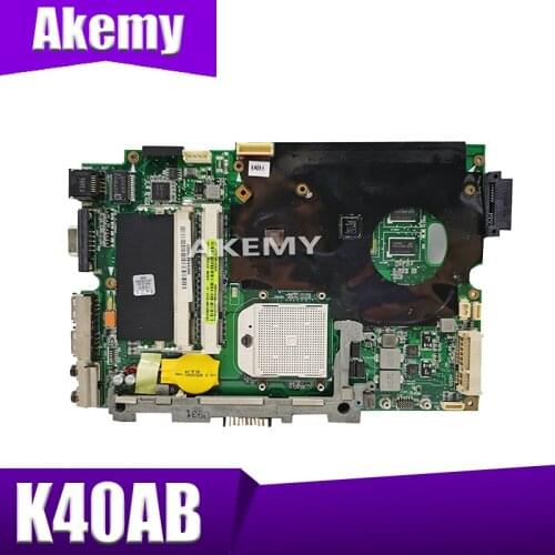 XinKaidi K40AB Laptop motherboard for ASUS K40AB K40AD K40AF K50AB K50AD K50AF K40IJ K5IJ K40 K50 Test original mainboard