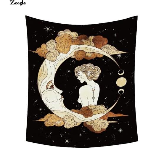 Zeegle Creative Tapestry Tableclothes Window Curtain Wall Hanging Large Wall Tapestry Bedspread Home Decor Wall Mat