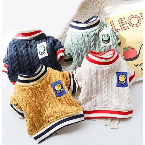 Winter Warm Dog Clothes Knitwear Jumper for Dachshund Puppy Cat Sweater for Small Medium Dogs Chihuahua Outfit Clothing XS-XL