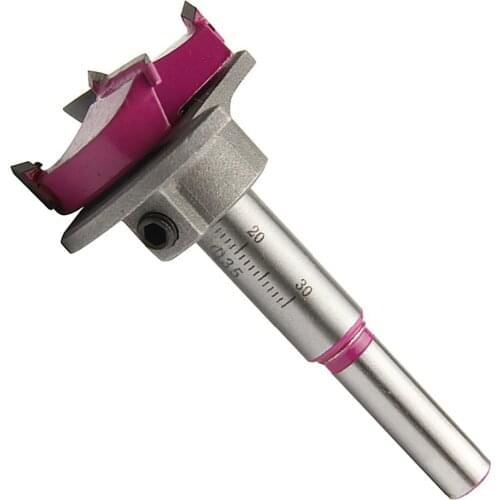 1pc 35mm Drill Bit Positioning Hinge Cutter Calibration Carbide Bit Tipped Power Tools for Woodworking