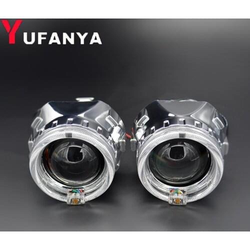 2.5 inch mini bi xenon projector lens fit for H1 H4 H7 car headlight Headlamp car assembly kit motorcycle free shipping