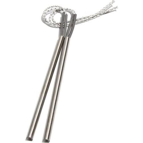 2PCS 14mm 380~500mm 316SUS Cartridge Heater 110V/220V/380V 2100W/2200W/2400W/2500W/2800W Single-End Electric Heating Element