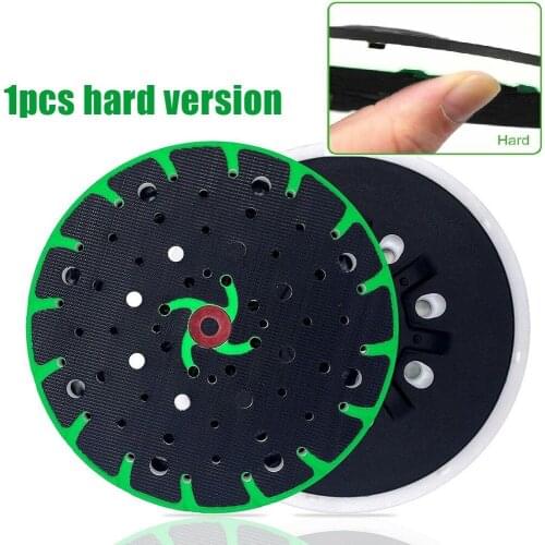 6"150mm 48hole Hook Loop Sanding Pad Thread M8 Back-up Dust Free Sanding Disc For Festool Sander M8 ETS 150/3 EQ Generic