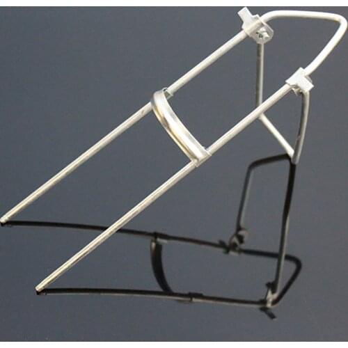 BlueSardine Wholesale 5PCS Portable Metal Fishing Rod Holder Pole Tool Accessory